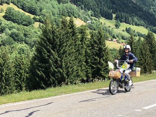 Tout le monde veut faire les cols mêmes ces bons vieux boguets deux vitesses manuel 👍🏼