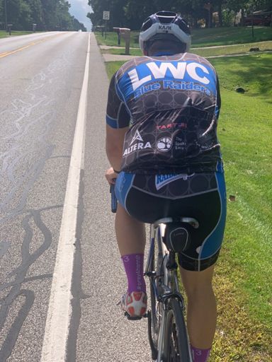 Hooked up with Mark B for the final 2 miles.