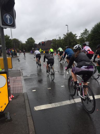 Taking a breather at West Byfleet