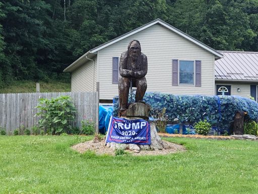 Picture worthy, that's for sure. Yes, that is a Bigfoot holding a m16