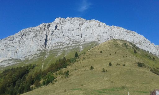 Le Trélod depuis le col de Chérel