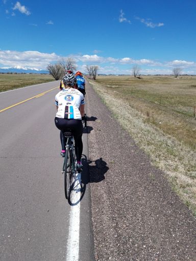 Wheel suckin', eating lunch and taking a few pics of everyone working so hard.