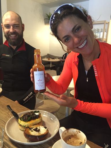 Sometimes I do have sauce, but only Beerenberg!