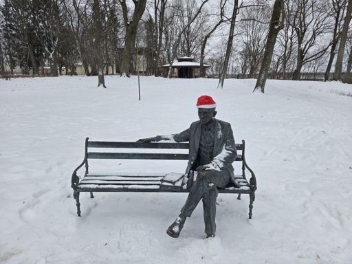 Różycki w zimowej scenerii