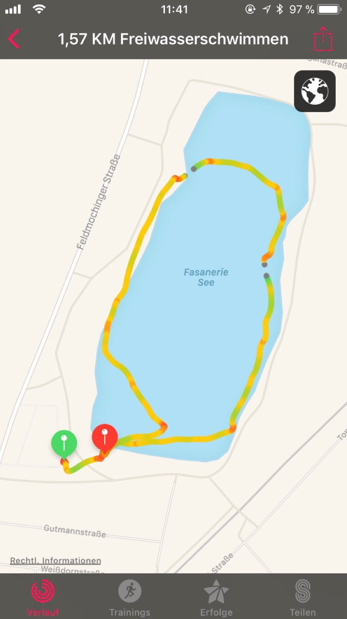 Strava 달리기 선수 프로필 | Abs B.