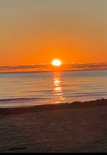 Lever de soleil sur Pampelonne 