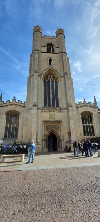 Church of St Mary the Great, the university church. Early 14th century onwards.  https://historicengland.org.uk/listing/the-list/list-entry/1126084