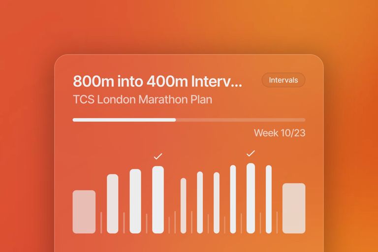 W10 Tue Intervals - 800m into 400m Intervals