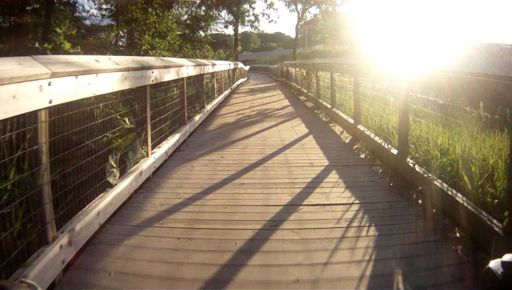 Boardwalk around Keller Lake