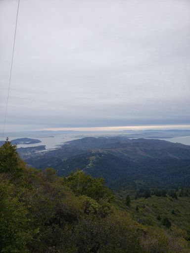 San Francisco is tiny from here