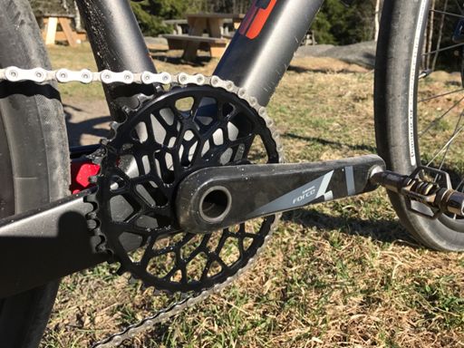 Absolute Black 42 ovalt drev