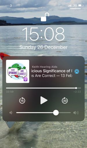 Great Podcast to listen to through the BT Hearing Aids