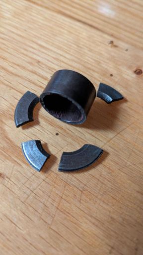 It's not supposed to be in pieces 