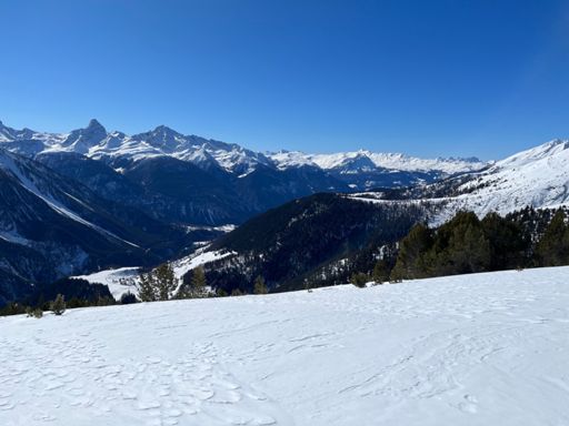 Unten Wiesen, oben Wiesener Alp