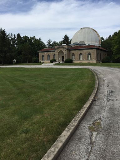 Perkins observatory looked abandoned :(