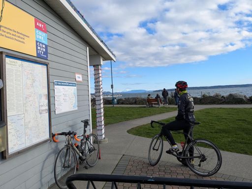 Mt Baker looking fine in the distance.