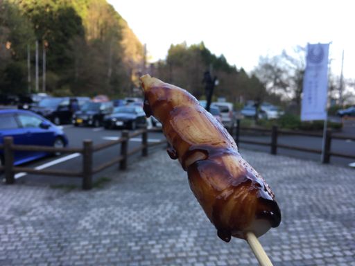 寄り道しないつもりなので補給は団子だけ🍡