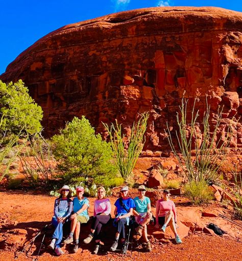 All the chicks on today’s hike