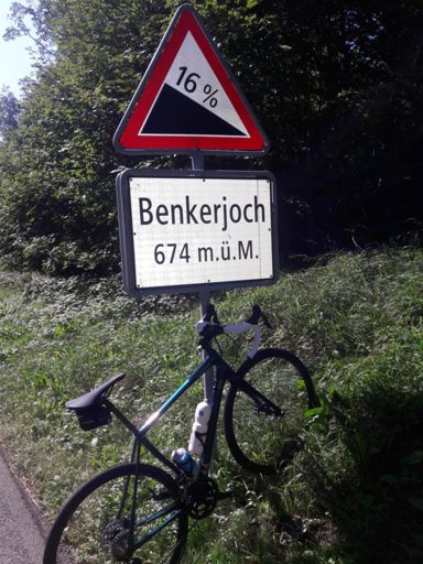 Von Aarau hoch ist 16% max