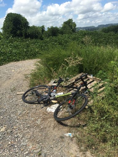 Super fun climbing on 30's at 85 psi. The bumpy brookwood hospital climb feels much nicer with a cross bike