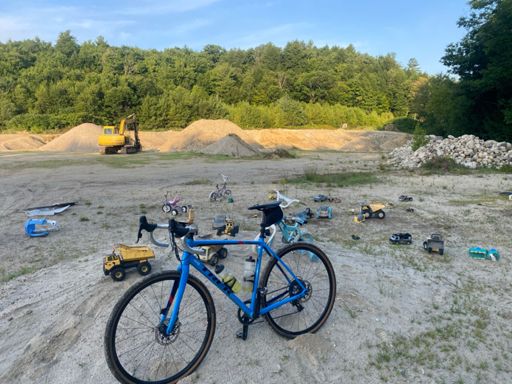 Andover. Nothing better than taking a break to play with Tonka trucks! 🤣
