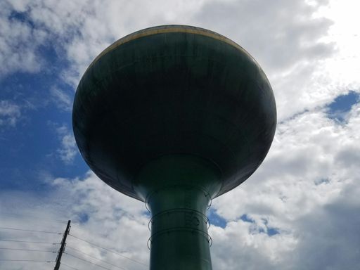 Pelham high school grassy water tower climb.