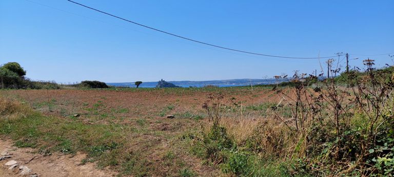 First sight of St Michael’s Mount