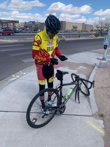 A flat strikes Steve again.