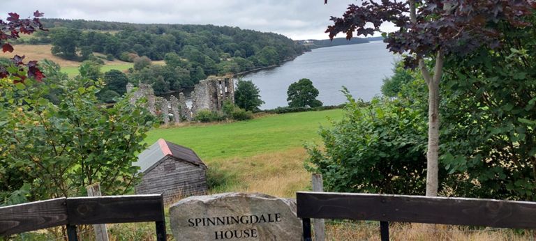 1794 Spinningdale Cotton Mill  - in ruins since 1806 fire. http://www.archhighland.org.uk/news.asp?newsid=331