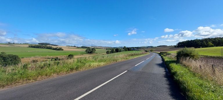 Our environment - a mile out and south west  of Ceres