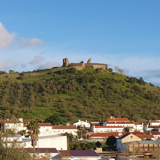 O que resta do Castelo de Montemor-o-Novo