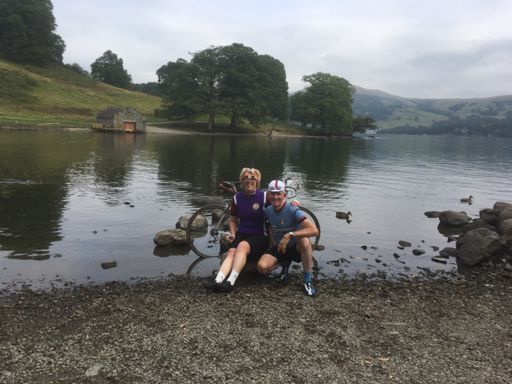 Windermere with Anne. 🥰