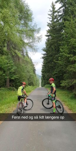 I baggrunden ses en HC-stigning