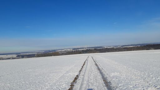 Blick zurück in Richtung Simmern.