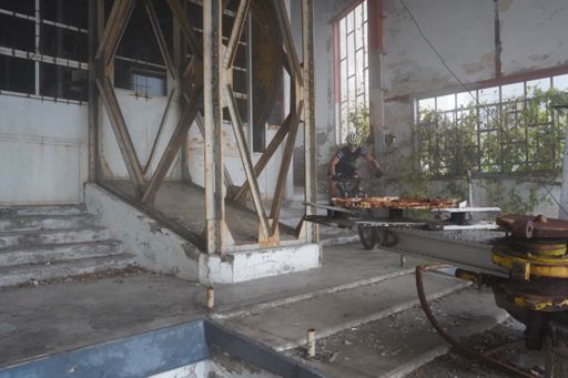 Seilbahn vom Monte Bignone, schon seit den 80ern stillgelegt.