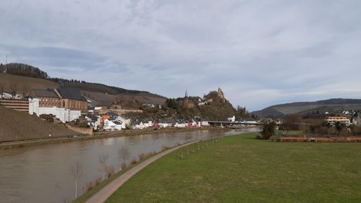 Saarburg, die Sonne war leider schon weg