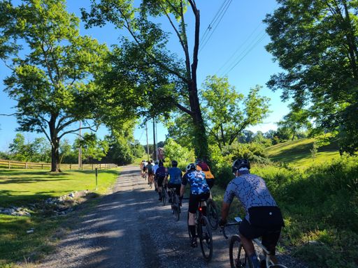 Some of the riders from the Long Distance Group.