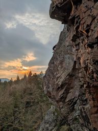 Grimpe au Petit Rocher de Saint Amé