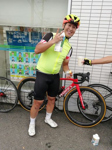 GTアルミ→sl7でave.平均3km/hアップしたという。