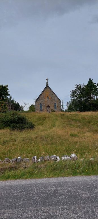 1857 Altnaharra `CofS church, previously a Free Church.
About the hamlet:
https://en.wikipedia.org/wiki/Altnaharra
