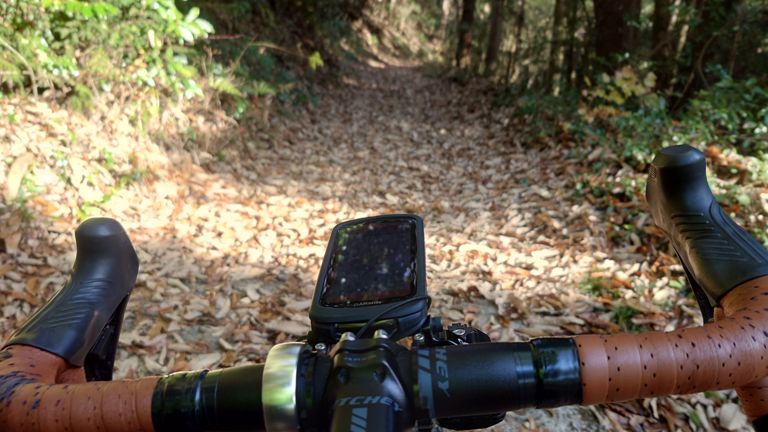 潮見の森までのグラベル始まります😁