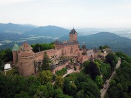 Haut Koenigsbourg avec mon drone