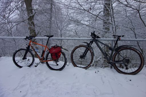 Oldschool 26" Steel-MTB vs new 29" Liteville