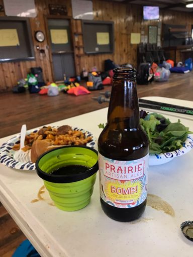 13% ABV Mingus Med and heavenly vegan dinner (thanks, Jubes!)