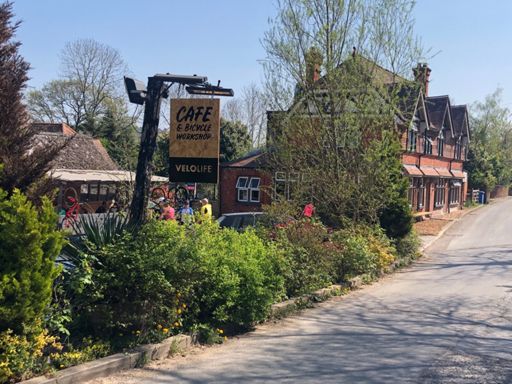 Velolife Cafe. A local institution.