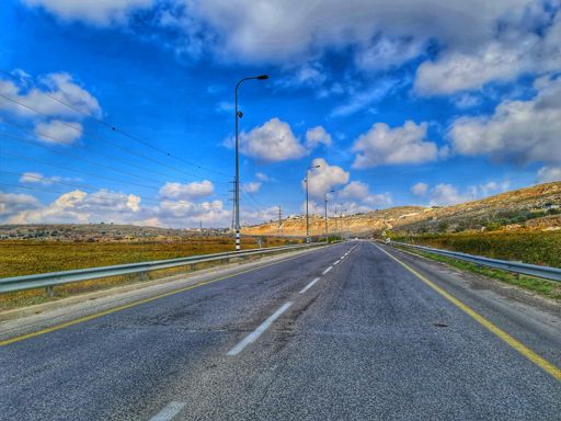 Route 60 on Friday. Peaceful as peaceful can be.