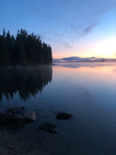 Swim 1: Beautiful Leigh Lake