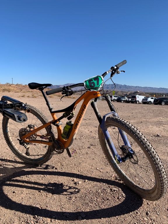 的 12.7 mi 山地自行车骑行