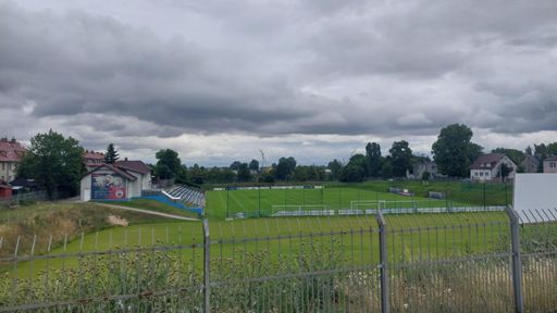 Sam Tczew dziś mijam, ale jak po drodze z wyjazdu od dworca miałem stadion Gryfa Tczew, to przecie nie mogłem odjechać bez fotki ;)