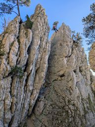 Petite et grande arêtes des aiguilles de Beaulmes avec Raphaël et Sandrine